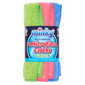 Універсальні серветки з мікрофібри Minky, 4 шт